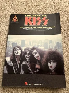 The Best of Kiss Sheet Music Guitar Piano Voice Tablature Songbook 000694903 - Picture 1 of 5