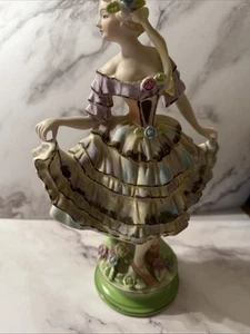 Cathy Mont Porzellan Ballerina Vintage 10 1/2 cm groß - Bild 1 von 7