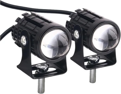 FARI SUPPLEMENTARI MOTO LED 20W 12V 6000K PROFONDITA' IMPERMEBILI UNIVERSALI PV - Immagine 1 di 4