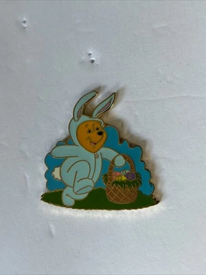 Disney WDW Winnie The Pooh 2000 en traje de conejito de Pascua edición limitada Pin Foto 1 de 2