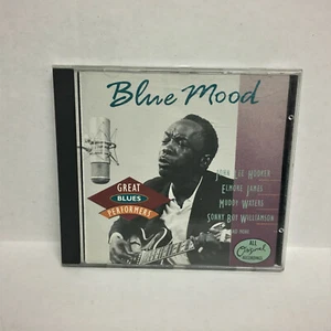 BLUE MOOD GREAT BLUES PERFORMERS HOOKER,JAMES,ETC. MUSIC CD 16 eaTRACKS NICE '90 - Picture 1 of 3
