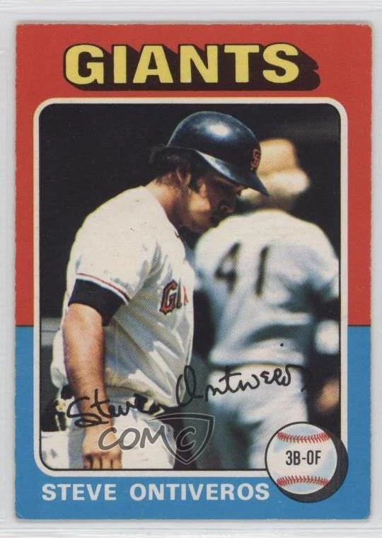 1975 O-Pee-Chee Steve Ontiveros #483
