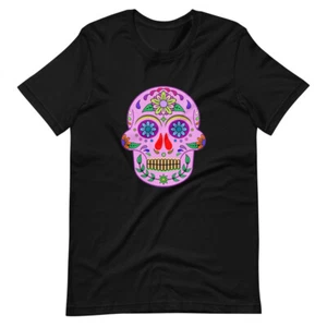 Camiseta Unisex Manga Corta Día de los Muertos (Día de los Muertos) (Muchos Colores) - Imagen 1 de 24