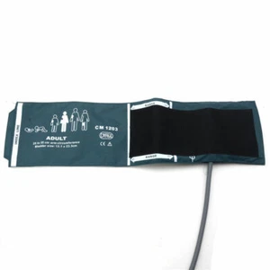 NIBP Cuff Blood Pressure for Patient Monitor Cuff Single Tube Adult Size CM 1203 - Picture 1 of 6