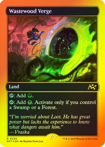 MTG FOIL Wastewood Verge First Place Foil - Aetherdrift #505 - Bild 1 von 1