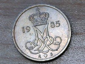 1985 Denmark 10 Ore - Picture 1 of 2