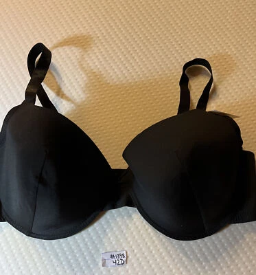 Sujetador con aros negro Kmart RN 42000 talla 42D #1398 Foto 1 de 4