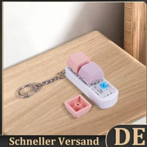 Tastatur-Zappelspielzeug Zappelklicker Schlüsselschalter Schlüsselanhänger Welle - Bild 1 von 9