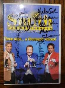 Smith Family Theater DVD - Three Men A Thousand Voices Pigeon Forge, TN - Autogr - Picture 1 of 9