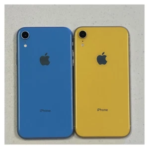 Apple iPhone XR 64GB Yellow Blue Black Factory Unlocked Att Verizon Very Good! - Afbeelding 1 van 9
