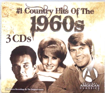 #1 Кантри хиты 1960-х (3 CD набор) #1 /SMASHES & CHART TOPPERS новый - Изображение 1 из 2