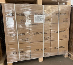 144 Stk LED Panel Deckenpanel ultraflach Raster-Leuchte Deckenleuchte Restposten - Bild 1 von 10