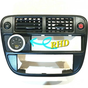 RHD EK Civic 1996-1998 Clock Pocket GAUGE POD ONLY 52mm TEXTURED PATTERN - Picture 1 of 3