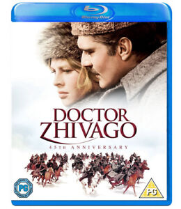 DOCTOR ZHIVAGO [Blu-ray] (1965) David Lean Omar Sharif Classic Movie Dr.