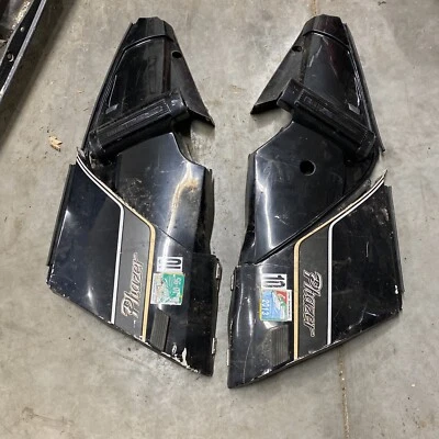 1980’s  Yamaha Phazer 480 Pz480 Body Plastics Side Panels. Foto 1 de 4