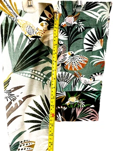 Camengo Tropical Floral Bird Parrot Designer Fabric Sample Multicolor Set 6 - Picture 1 of 5