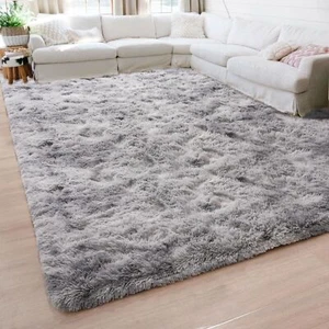 Flauschiger Hochflor Shaggy Teppich, weich & gemütlich für Wohn- & Schlafzimmer - Bild 1 von 91