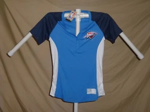 OKLAHOMA CITY THUNDER Fan Fashion JERSEY/Shirt MAJESTIC Womens Medium NWT $45 - Picture 1 of 6