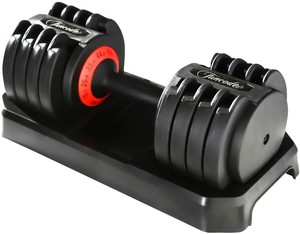 Adjustable Dumbbell, 6.6-44Lbs Weight Five Options Anti-Slip Handle Single One 