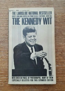 The Kennedy Wit Bil Adler 1964 President John F Kennedy Paperback Book - Bild 1 von 3