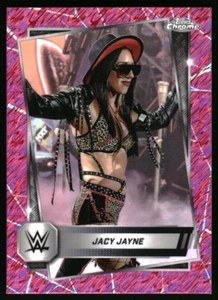 Jacy Jayne 2025 Topps Chrome WWE Pink Shimmer Refractors #50 - Bild 1 von 1