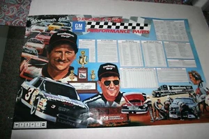 GM PERFORMANCE PARTS DALE EARNHARDT SR. RICHARD CHILDRESS 1992 SCHEDULE & MORE! - Picture 1 of 1
