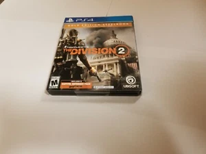 Steelbook Tom Clancy's The Division 2 Gold Edition PS4 PlayStation 4 nuevo - Imagen 1 de 2