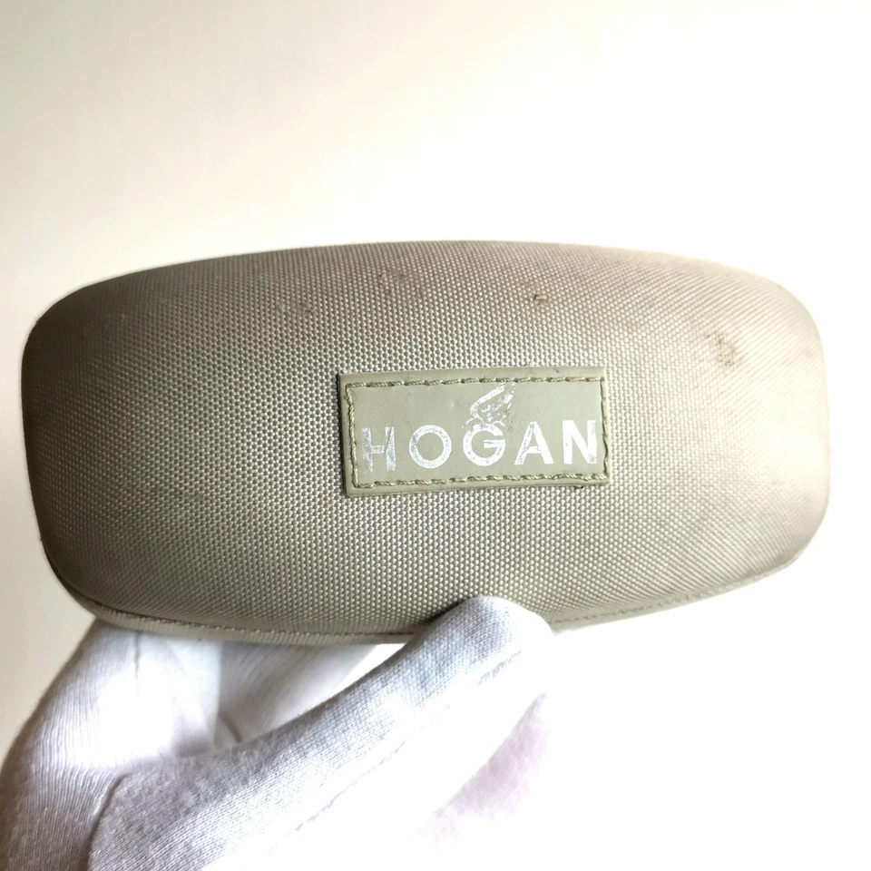 fodero occhiali da sole HOGAN box sunglasses case custodia astuccio vintage - Immagine 1 di 4