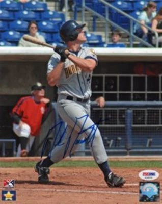 Mike Moustakas Signed Autographed 8x10 Photo PSA DNA COA Royals Early Sig - Image 1 of 2
