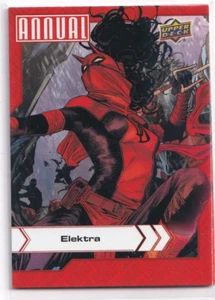Upper Deck 2022-23 Marvel-Annual No. 27 Elektra - Bild 1 von 2