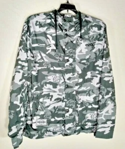 Oradd Cali Giacca Nylon Con Cappuccio Uomo Taglia Large - Foto 1 di 9