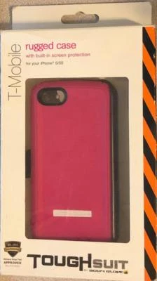 New Original Body Glove ToughSuit Case w/ Holster for Apple iPhone 5/5S Pink ! - Image 1 of 4