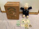 Vintage Cabbage Patch Kids Doll White Baby Boy Shipping Box J.C. Penney Mailaway