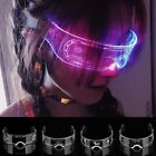 Requisiten Cosplay Visier LED leuchtende Brillen Neonbrillen Cyberpunk EyeWare