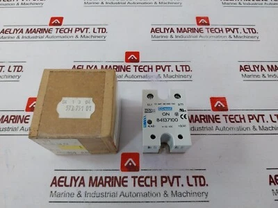 CROUZET GN 84137100 Solid State Relay 10 AMP, 48-660 VAC, 4-32 VDC - Image 1 of 4