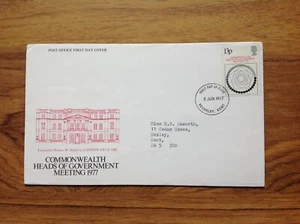 GB Commonwealth Meeting First Day Cover 1977 , Bromley pmk. Free UK P&P - Picture 1 of 3