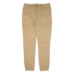 RR Cargo Girls Trousers Beige Slim Skinny W29 L26 - Picture 1 of 6