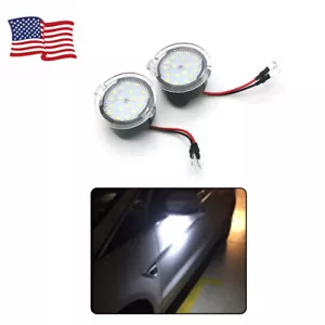 Luces LED blancas para charco de espejo lateral para Ford F-150 Explorer Expedition Taurus - Imagen 1 de 17