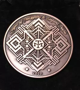 MODERN TIMES BEER LEAGUE OF PARTYGOERS & ELEGANT PEOPLE 2020 CHALLENGE COIN 2" - Bild 1 von 4