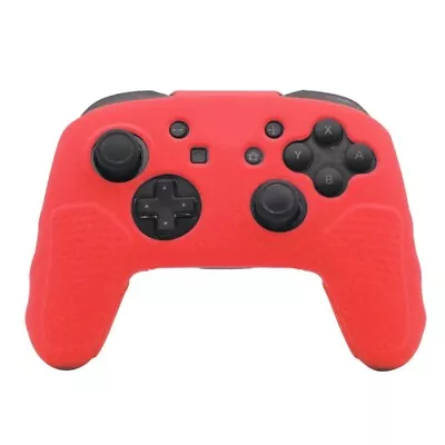 Silicone Cover for Nintendo Switch Pro Controller Ultra Grip - Red - Image 1 of 4