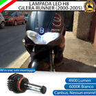 LAMPADA LED H8 6000K 4900 LUMEN CANBUS GILERA RUNNER (2000-2005) ABBAGLIANTE
