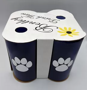 #Bentley 16 OZS Tumblers, Cobalt Blue -With PAW PRINT~SET OF 4~LIFETIME WARRENTY - Picture 1 of 5