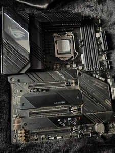 asus rog strix z590-f gaming wifi + i9 10850k cpu - Bild 1 von 2