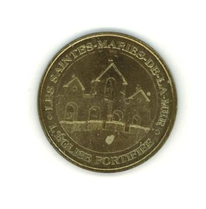 MdP 13 Bouche du Rhône - Ste Maries de la mer - L'église fortifiée n°3 - clochet - Bild 1 von 1