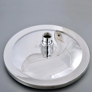 Polished Chrome Brass 8" inch Round Rainfall Bathroom Rain Shower Head ash238 - Picture 1 of 7