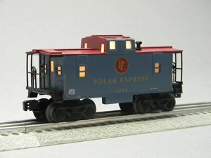 LIONEL THE POLAR EXPRESS CABOOSE #1224 O GAUGE freight train car 2123070-C NEW - Picture 1 of 6
