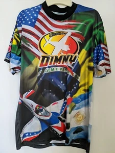 Model aero plane T-Shirt Size Med ALL OVER PRINT Jase Dussia aeromodelismo - Picture 1 of 6