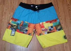 Rip Curl Mirage Board Shorts Puerto Rico (38) Side Pocket, Comb, Stretchy - Picture 1 of 9