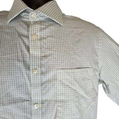 Camisa de Vestir Michael Kors Guinga Calce Regular Manga Larga Talla 16 36/37 Foto 1 de 4