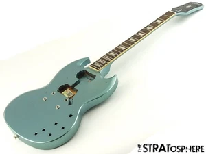 Epiphone SG Standard BODY + NECK Guitar Parts, Pelham Blue - Picture 1 of 9